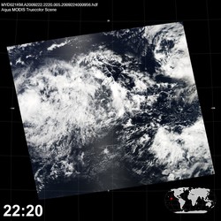 Level 1B Image at: 2220 UTC