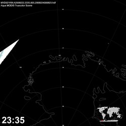 Level 1B Image at: 2335 UTC