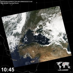 Level 1B Image at: 1045 UTC