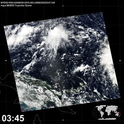 Level 1B Image at: 0345 UTC