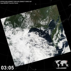 Level 1B Image at: 0305 UTC