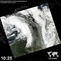 Level 1B Image at: 1025 UTC