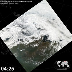 Level 1B Image at: 0425 UTC