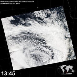 Level 1B Image at: 1345 UTC