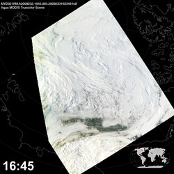 Level 1B Image at: 1645 UTC