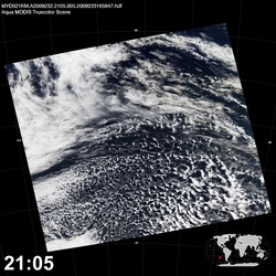 Level 1B Image at: 2105 UTC