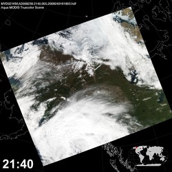 Level 1B Image at: 2140 UTC