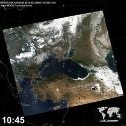 Level 1B Image at: 1045 UTC