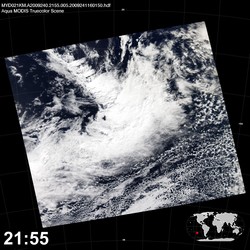 Level 1B Image at: 2155 UTC