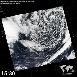 Level 1B Image at: 1530 UTC