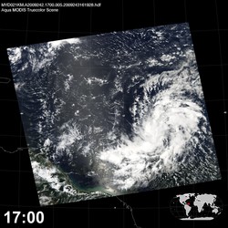 Level 1B Image at: 1700 UTC