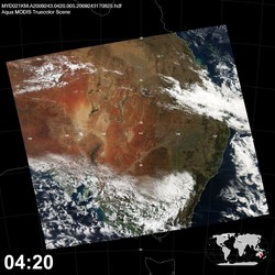 Level 1B Image at: 0420 UTC