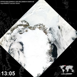 Level 1B Image at: 1305 UTC