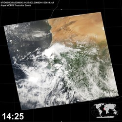 Level 1B Image at: 1425 UTC