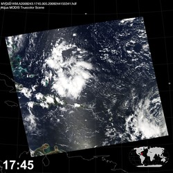 Level 1B Image at: 1745 UTC