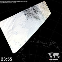 Level 1B Image at: 2355 UTC