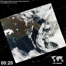 Level 1B Image at: 0020 UTC