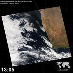 Level 1B Image at: 1305 UTC