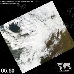 Level 1B Image at: 0550 UTC