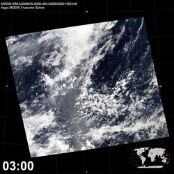 Level 1B Image at: 0300 UTC