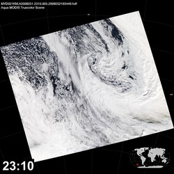 Level 1B Image at: 2310 UTC