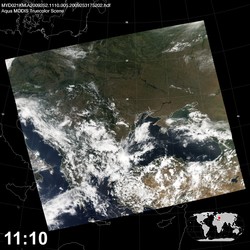 Level 1B Image at: 1110 UTC