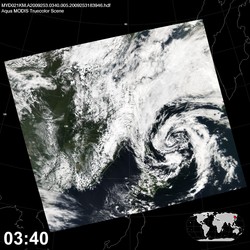 Level 1B Image at: 0340 UTC