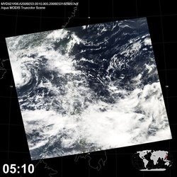 Level 1B Image at: 0510 UTC