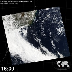 Level 1B Image at: 1630 UTC