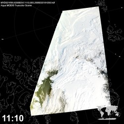 Level 1B Image at: 1110 UTC