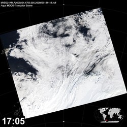 Level 1B Image at: 1705 UTC