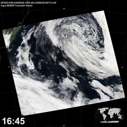 Level 1B Image at: 1645 UTC