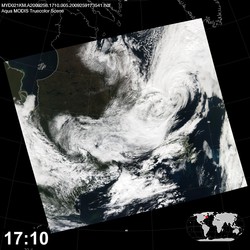 Level 1B Image at: 1710 UTC