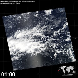 Level 1B Image at: 0100 UTC