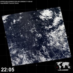 Level 1B Image at: 2205 UTC