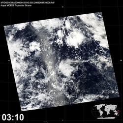 Level 1B Image at: 0310 UTC