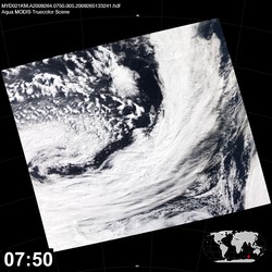 Level 1B Image at: 0750 UTC