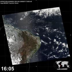 Level 1B Image at: 1605 UTC