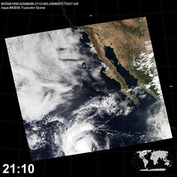 Level 1B Image at: 2110 UTC