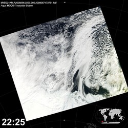 Level 1B Image at: 2225 UTC