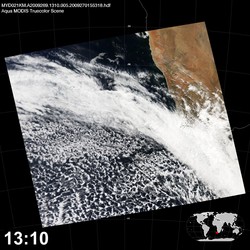 Level 1B Image at: 1310 UTC