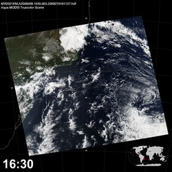 Level 1B Image at: 1630 UTC