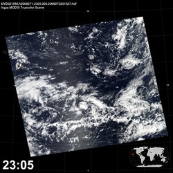 Level 1B Image at: 2305 UTC