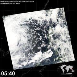 Level 1B Image at: 0540 UTC