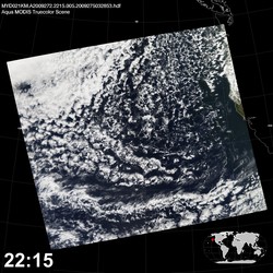 Level 1B Image at: 2215 UTC