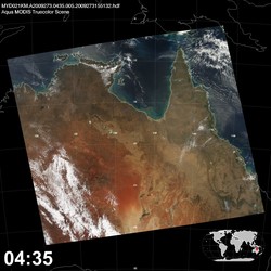 Level 1B Image at: 0435 UTC