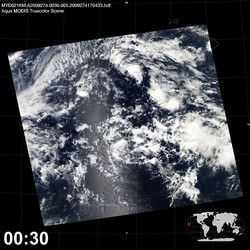 Level 1B Image at: 0030 UTC