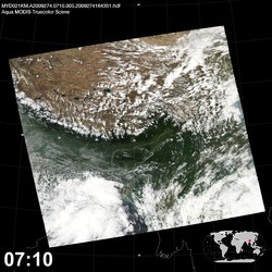 Level 1B Image at: 0710 UTC