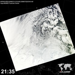 Level 1B Image at: 2135 UTC