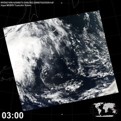 Level 1B Image at: 0300 UTC